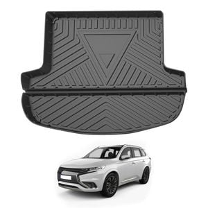 AUSGO Boot Liner for Mitsubishi Outlander 2012-2021 Cargo Trunk Mat Boot Mat