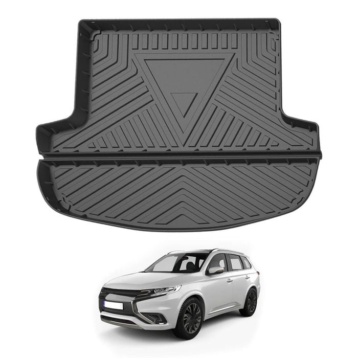 AUSGO Boot Liner for Mitsubishi Outlander 2012-2021 Cargo Trunk Mat Boot Mat