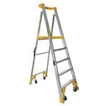 Bailey 170kg 5 Step Aluminium Job Station Platform Ladder