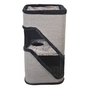 Crazy Cat 2 Tier Square Cozy Scratcher