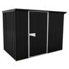 Duratuf Sentry 2.5 x 1.5m Ebony Lean-To Shed - Ebony