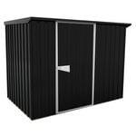 Duratuf Sentry 2.5 x 1.5m Ebony Lean-To Shed - Ebony