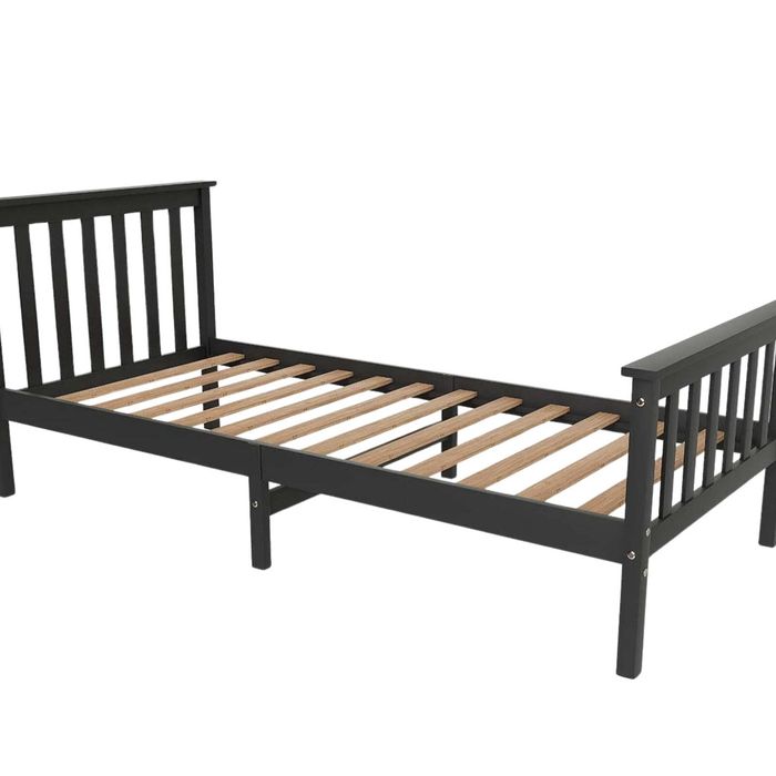 Hampshire Bed Frame Black - King Single