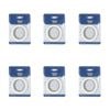 6pk Malli Sewing Hemming Diy Adhesive Sewing Fastening Tape 10mm X 18m Assorted