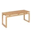 Modern Home Living Quality BALI Bench 100cm(W) x 37.5cm(D) x 44cm(H) - Natural
