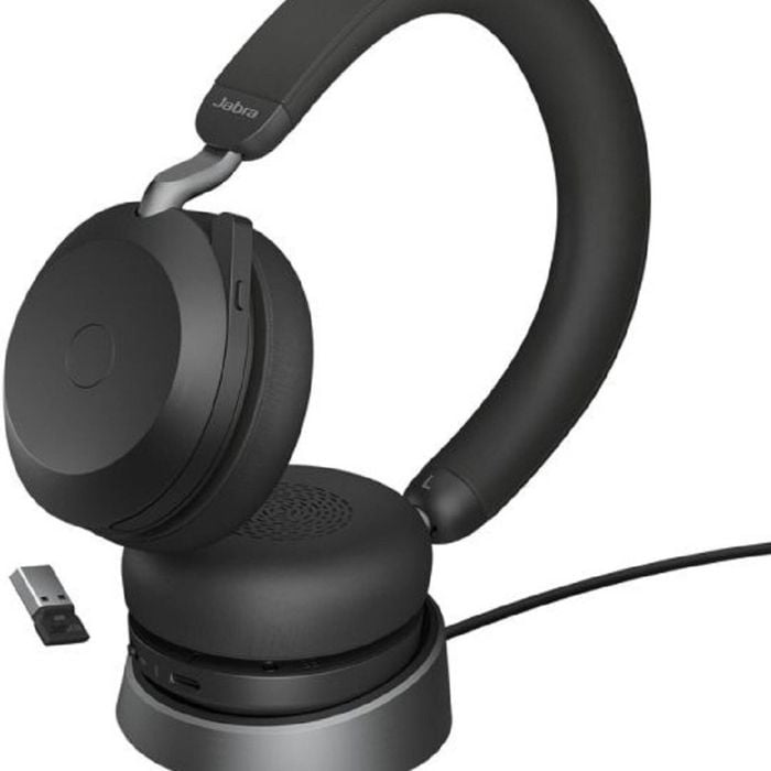 Jabra Evolve2 75 Uc Usb-a Stereo Bluetooth Headset With Stand
