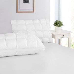 Dreamaker Puffy Quilted Down Alternative Super High Profile Pillow 48 X 73cm
