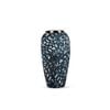 SOGA 35x17cm Ceramic Vase – Blue