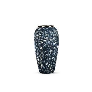 SOGA 35x17cm Ceramic Vase – Blue