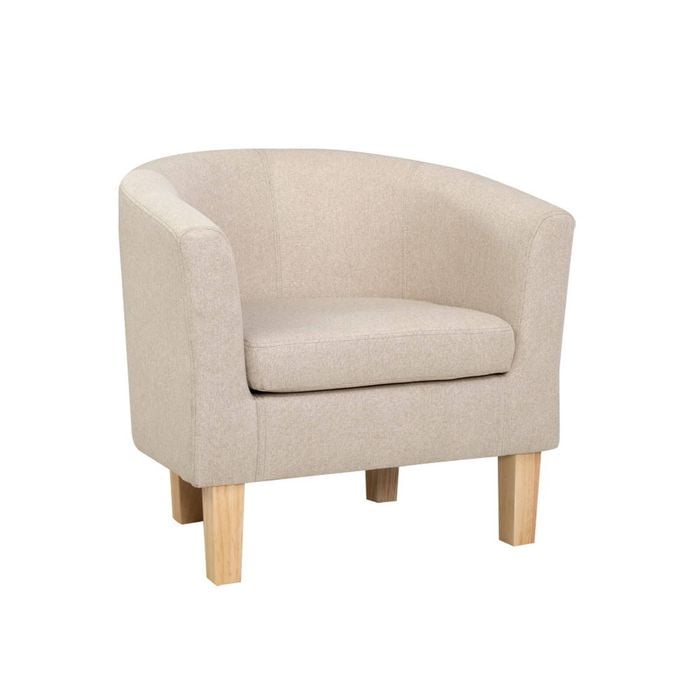 Artiss Armchair Abby Beige