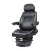 Giantz Tractor Seat Forklift Excavator Truck Universal Backrest Chair PU Leather