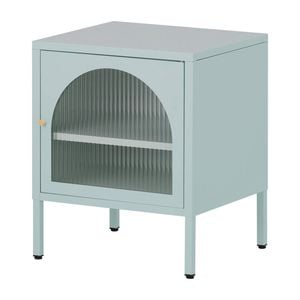 Familand Steel End Side Table Bedside Tables Free standing in Mint Green
