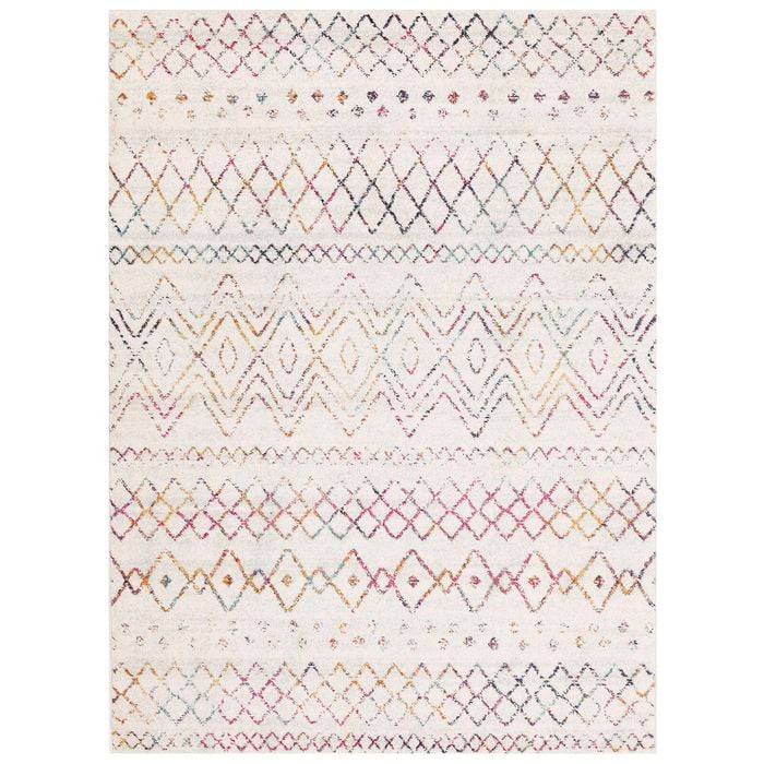 The Rug Connection Jaya 453 Off White 290x200cm - Large Transitional Pet Friendly Indoor Floor Rug