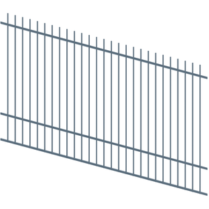 ProtectorAl 1201 - 2400 x 1500mm Deep Ocean Raked Up to 15º Picket Top Pool Fence Panel