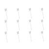 12x 2pc Appetito Straw Cleaning Brush Home Kitchen Set