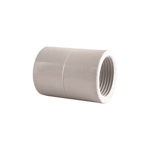 Holman 15mm x 1/2" PVC White Faucet Socket