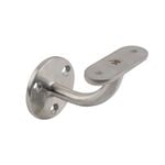 Carinya Stainless Steel Flat Top Curved Handrail Bracket