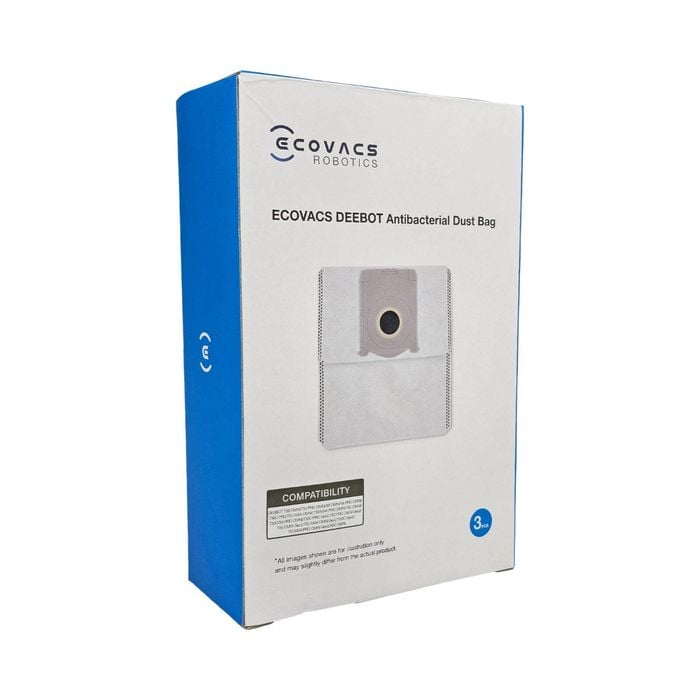 Ecovacs Antibacterial Dust Bag For X8/T50/T50 MAX/N50/T80 Robots, Genuine