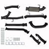 Ignite Exhausts Toyota Landcruiser 200 Series 4.5L V8 Twin 3" To Single 3.5" Turbo Back No Cats Mid Muffler & Rear Pipe