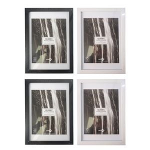 4PK Unigift Quebec Matboard Photo Picture Frame A4 Size Assorted