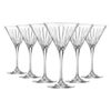 RCR Timeless Crystal Martini Glasses - 210ml - Pack of 6