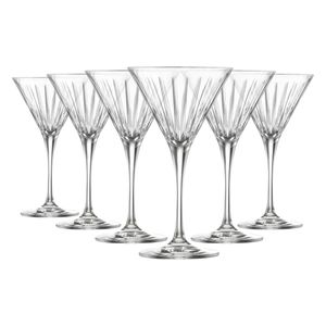 RCR Timeless Crystal Martini Glasses - 210ml - Pack of 6