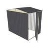 Build-a-Shed 2.3 x 1.5 x 2.3m Gable Single Hinged Side Door Shed - Grey