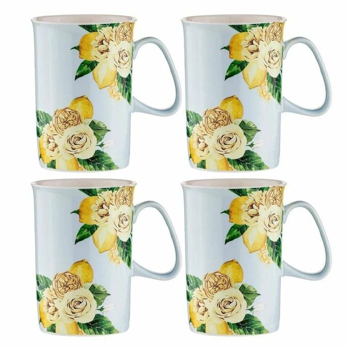 Ashdene Citrus Blooms - Mug Set of 4