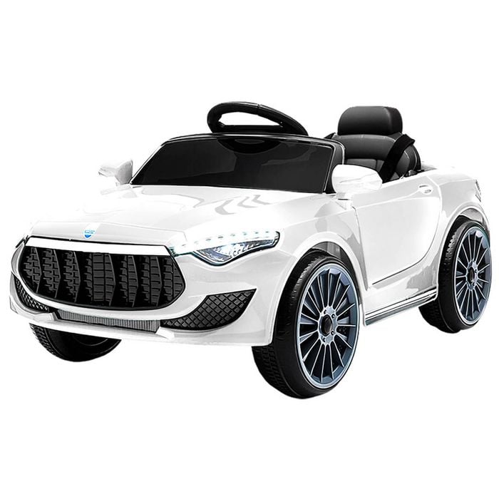 Rigo Kids Ride On Car Electric 12V Battery Remote Control White