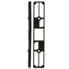 Rolltrak Black Sliding Door Spacer Plate