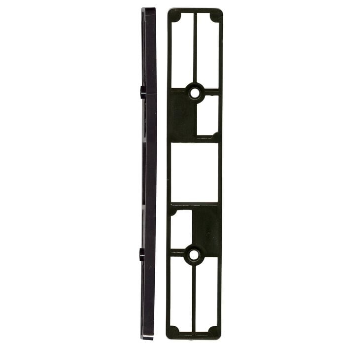 Rolltrak Black Sliding Door Spacer Plate