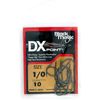 Black Magic DX Point PTFE Coated Fishing Hook Small Pack 1/0