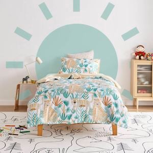 Jack & Ava Quilt Cover Set Tiger Safari Double Bed
