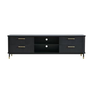 Sophus 200cm Etu Entertainment Tv Unit Black