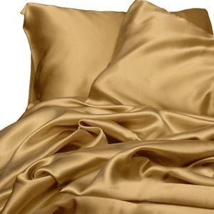 Satin Sheet Set - Veuve Gold