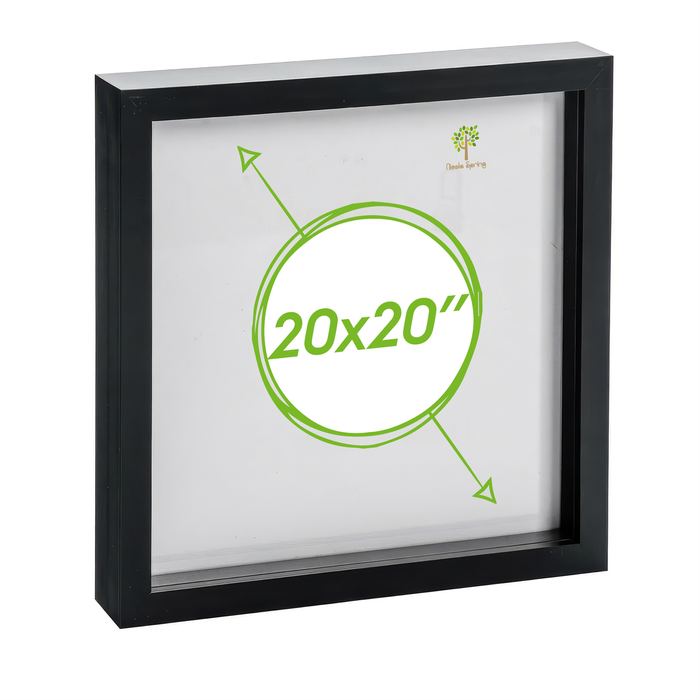Nicola Spring Acrylic 3d Box Photo Frame - 20" X 20"