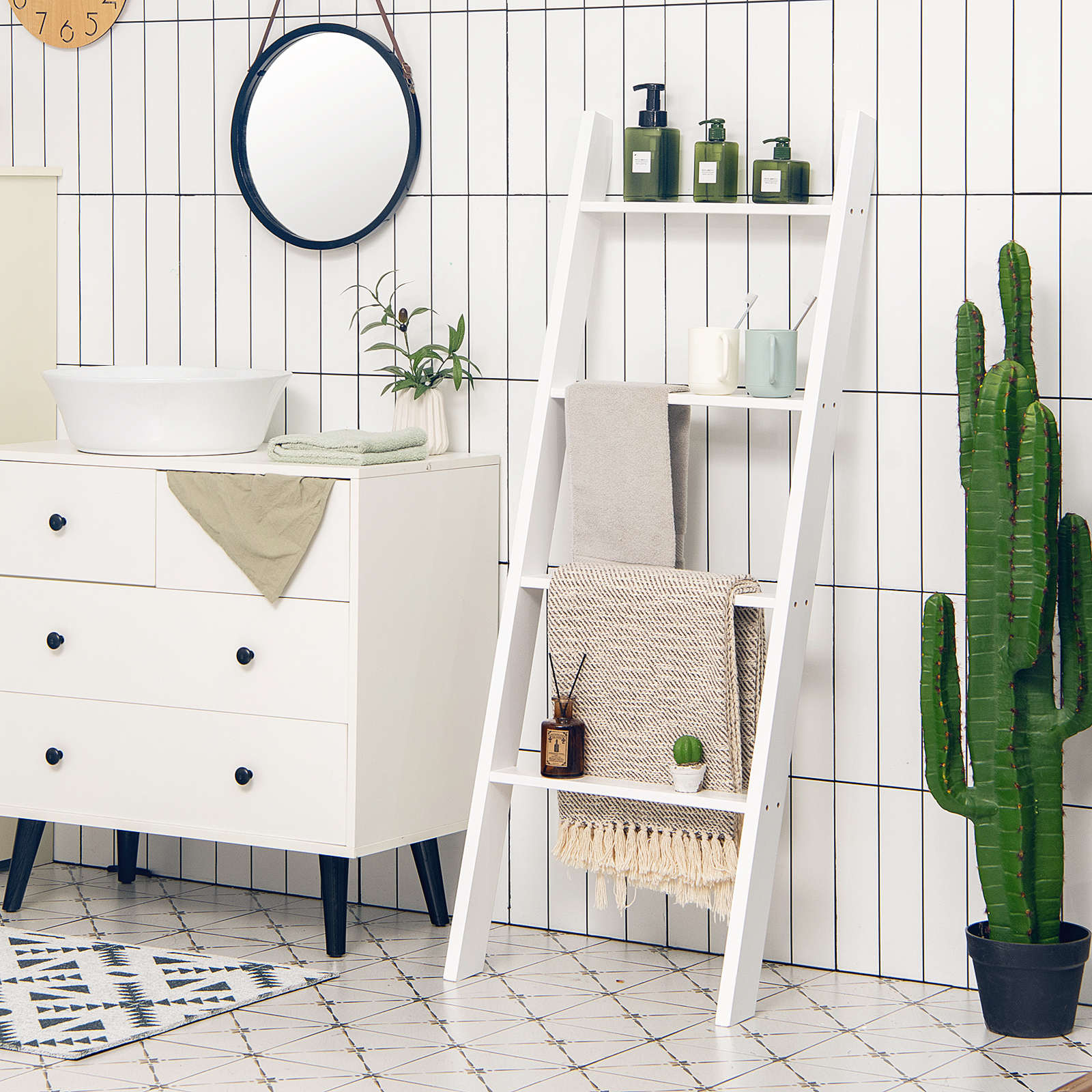 Blanket Ladder Bamboo Towel Ladder Kmart Blanket Ladder Bamboo