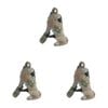 3PK Dudley's World Of Pets Ruined Bell Aquarium Decoration