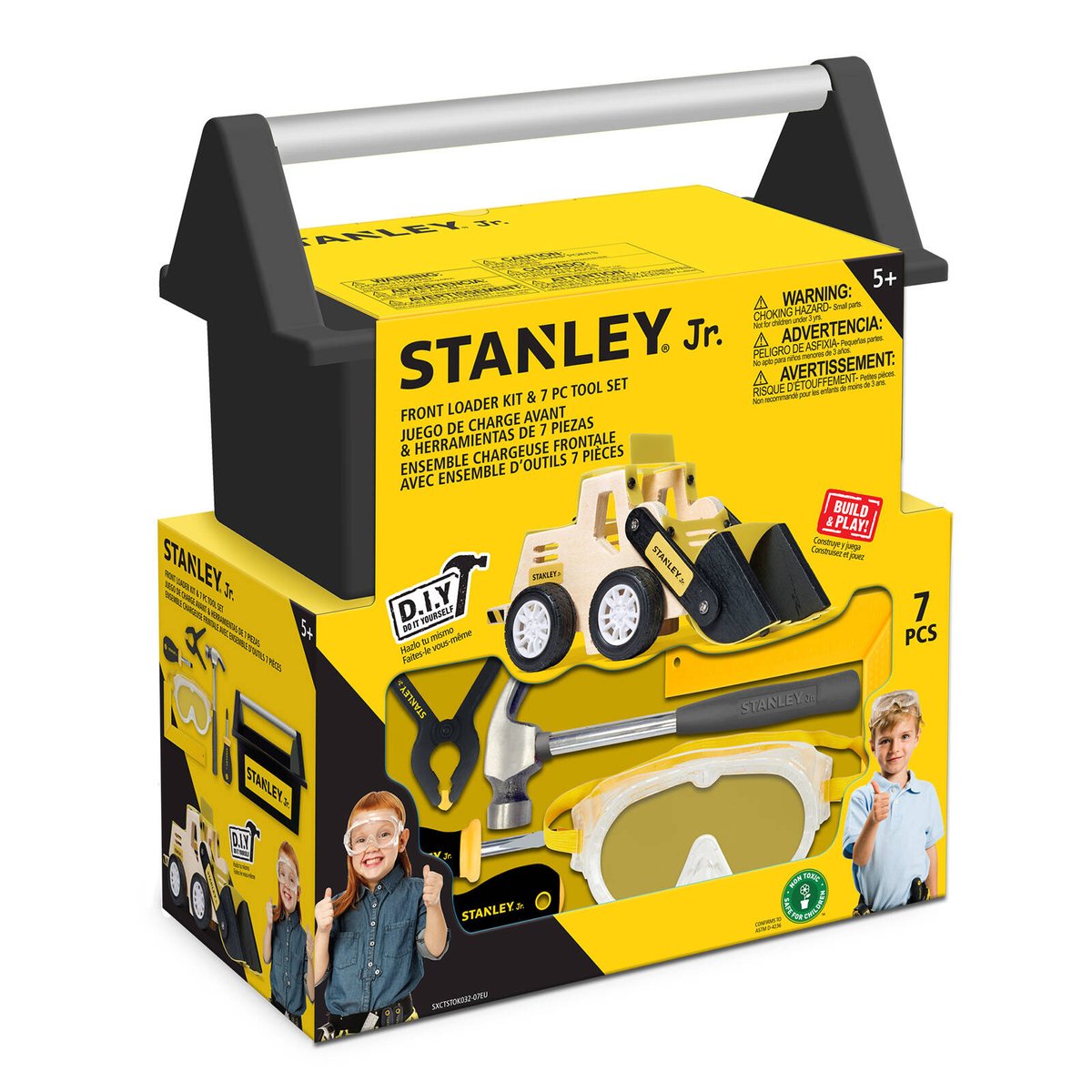 Stanley Jr Tool Kit with DIY Dump Truck 7 Piece Set Bunnings Australia