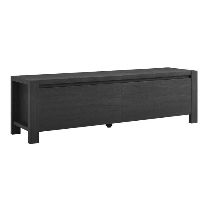 Marla Entertainment TV Unit 2 Drawers Black