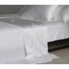 Bedding Co. Flat Sheet 100% Mulberry Silk 20 Momme White Double