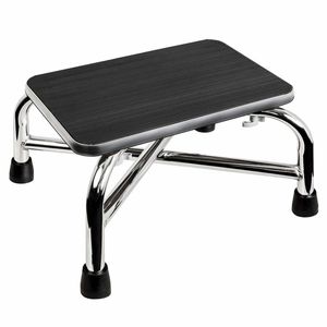 Non-Slip Medical Bathroom Foot Step Stool with Cross Brace & High Weight Capacity - DJMed