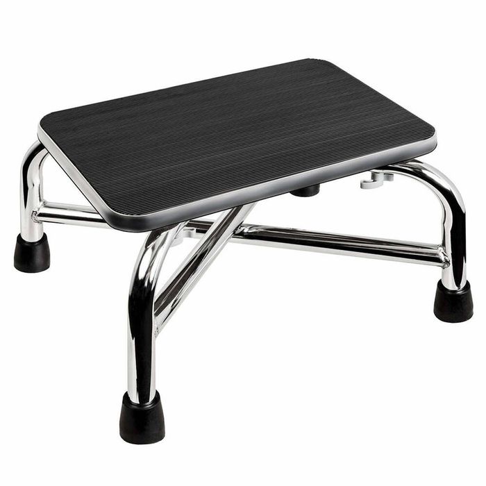 Non-Slip Medical Bathroom Foot Step Stool with Cross Brace & High Weight Capacity - DJMed