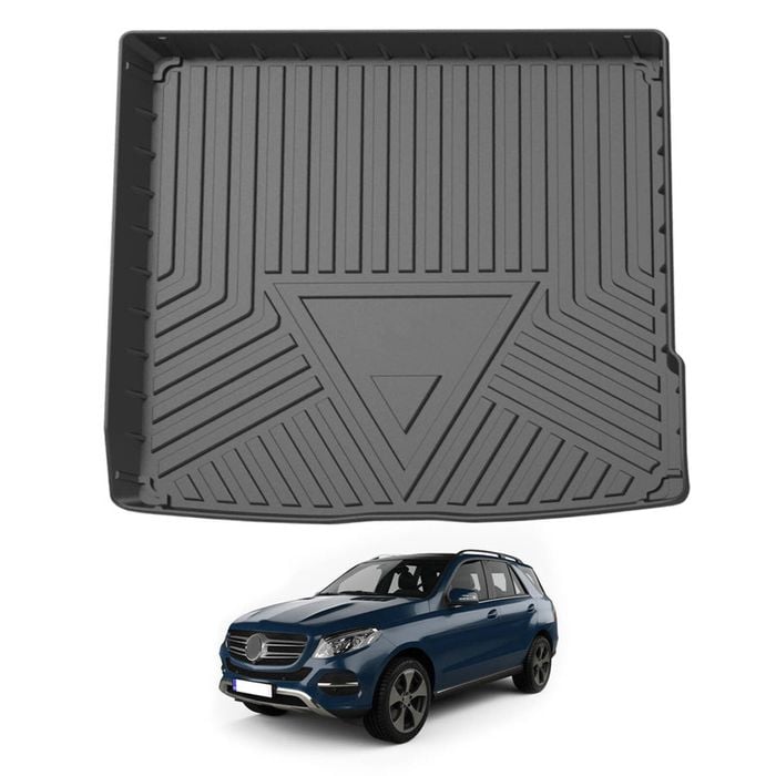 AUSGO Boot Liner for Mercedes-Benz GLE-Class W166 2015-2019 Cargo Trunk Mat Boot Mat