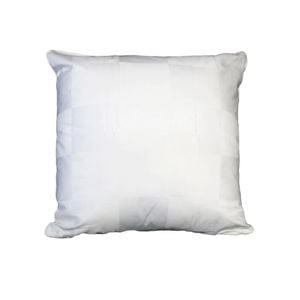 Orient Sense Dominic White Gingham Jacquard Cushion Cover