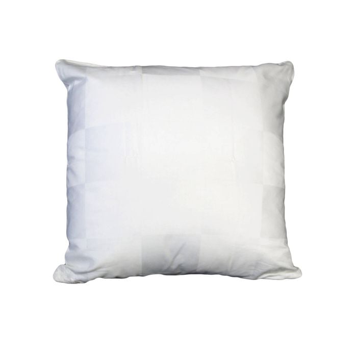 Orient Sense Dominic White Gingham Jacquard Cushion Cover
