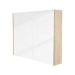 Cibo 900mm Coast Veneer Tonic Mirrored Shaving Cabinet