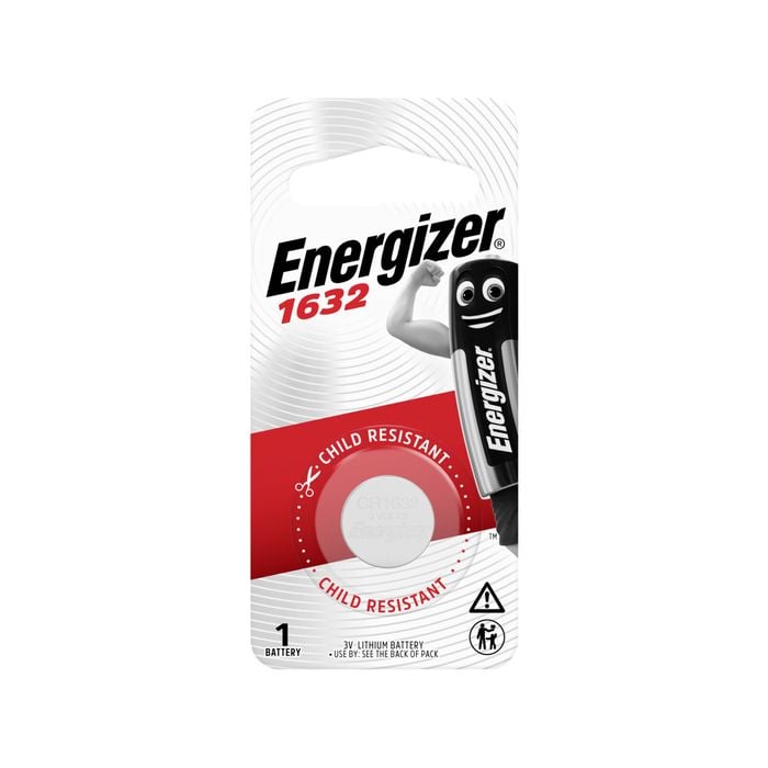 Energizer 3V Lithium Battery 1632