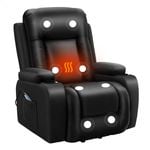 ALFORDSON Recliner Chair Heated Massage
