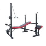 FitnessLab Adjustable Weight Bench Press 8in1 Home Gym Equipment